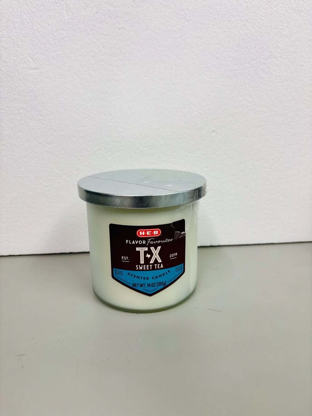 H-E-B Flavor Favorites T-X Sweet Tea Scented Candle 14 oz